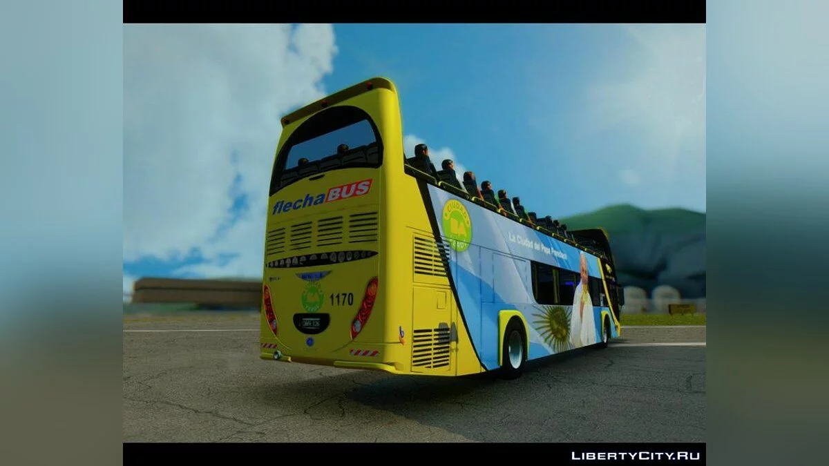 Starbus Descapotable BS AS / GTA San Andreas