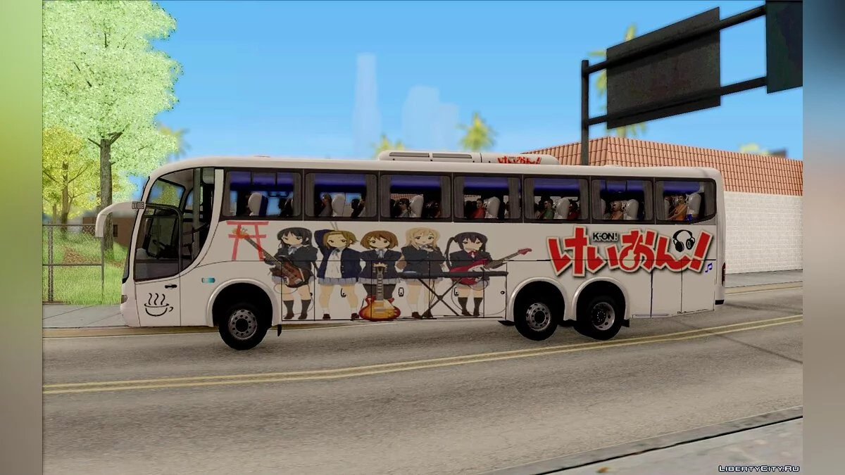 Bus K-on / GTA San Andreas