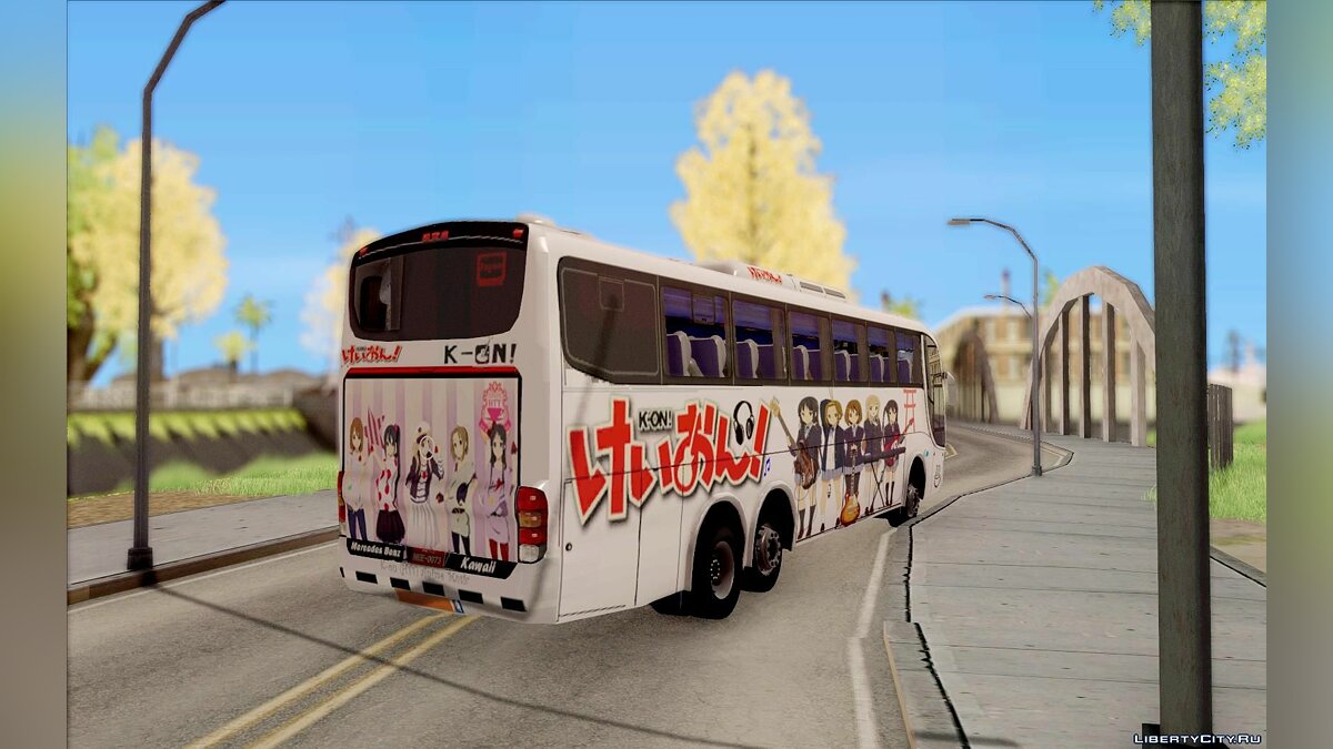 Скачать Bus K-on для GTA San Andreas