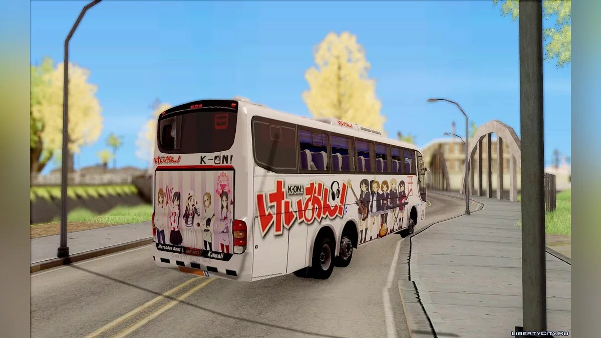 Bus K-on / GTA San Andreas