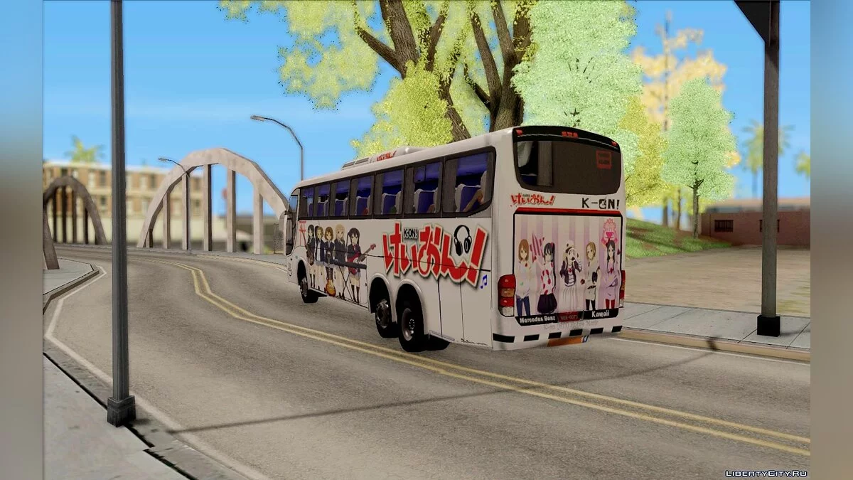 Bus K-on / GTA San Andreas