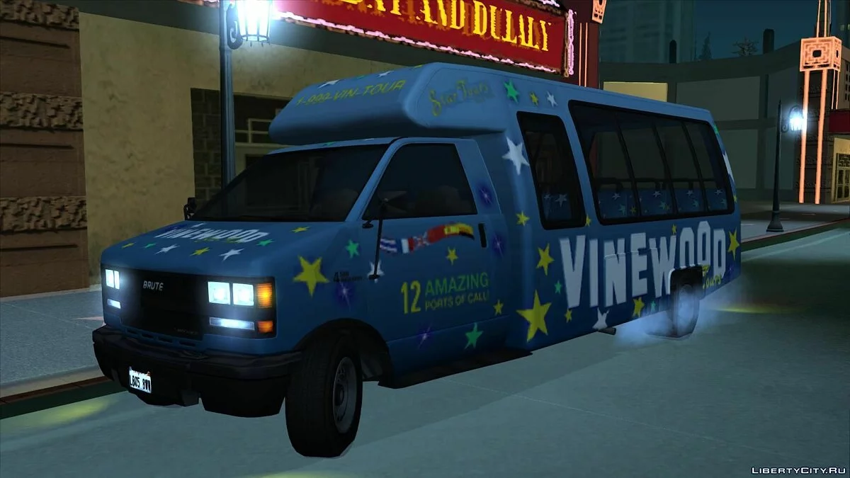 GTA V Экскурсионный (туристический) автобус / GTA San Andreas