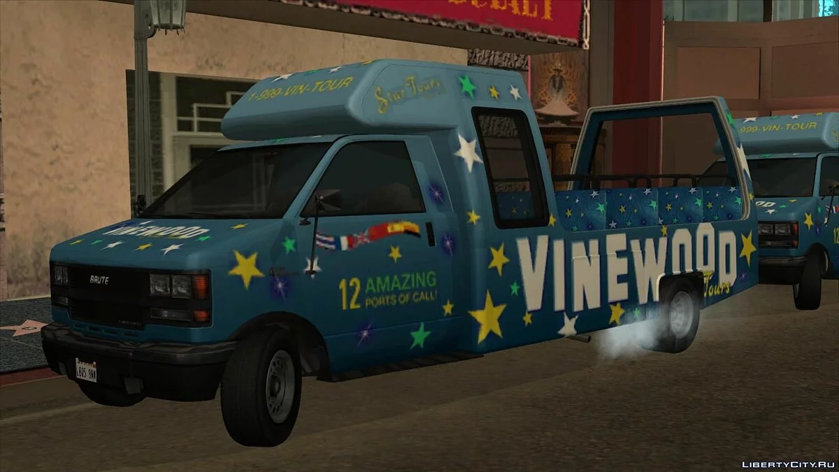 GTA V Экскурсионный (туристический) автобус / GTA San Andreas