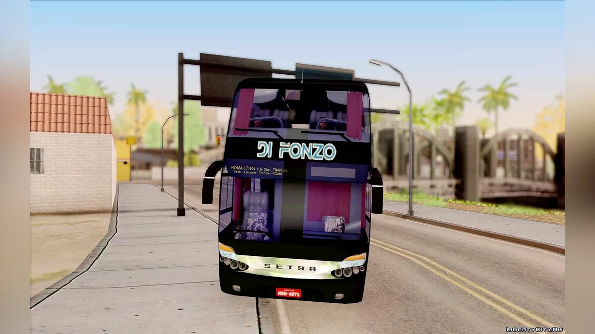 Marcopolo G6 1800 Di Fonzo Autolinee Gray / GTA San Andreas