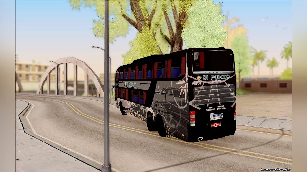 Marcopolo G6 1800 Di Fonzo Autolinee Gray / GTA San Andreas