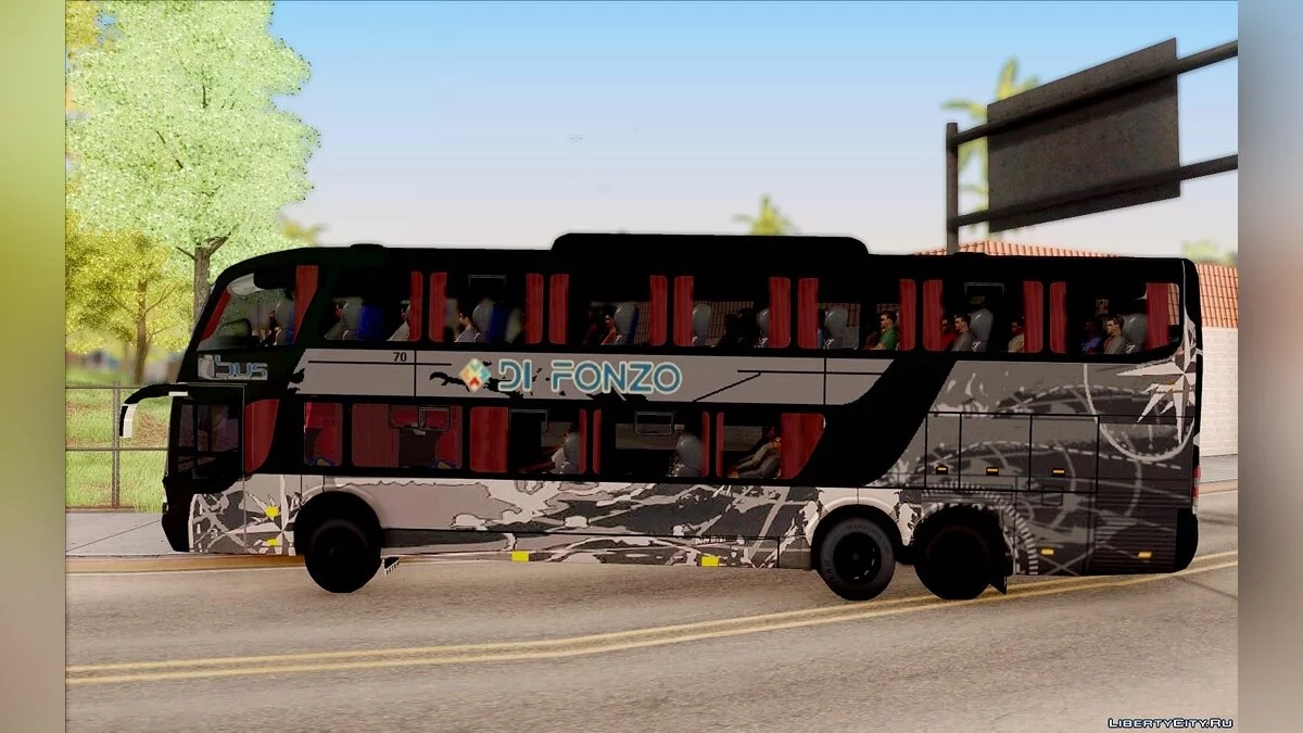 Marcopolo G6 1800 Di Fonzo Autolinee Gray / GTA San Andreas