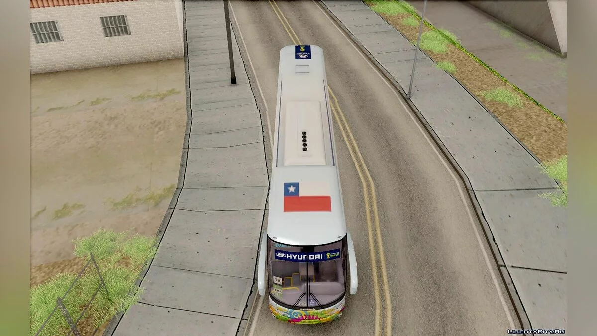 Marcopolo Paradiso 1200 Brazil Fifa World Cup / GTA San Andreas