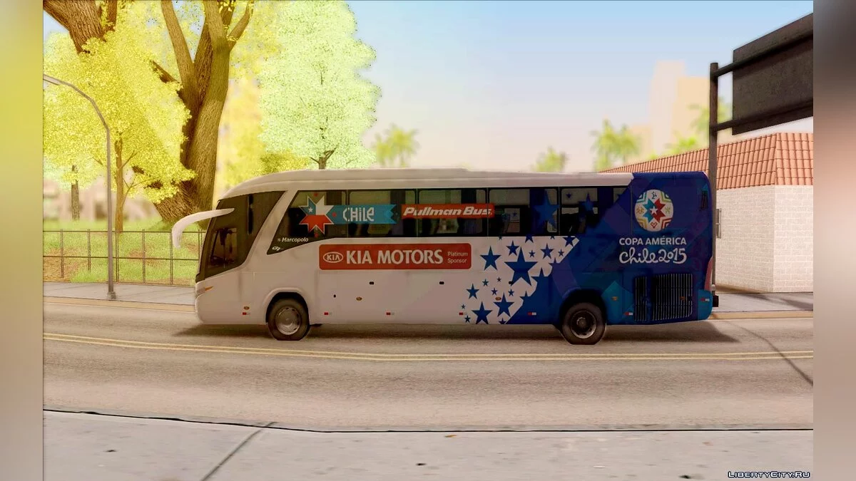Marcopolo Paradiso 1200 G7 Copa America Chile 2015 / GTA San Andreas
