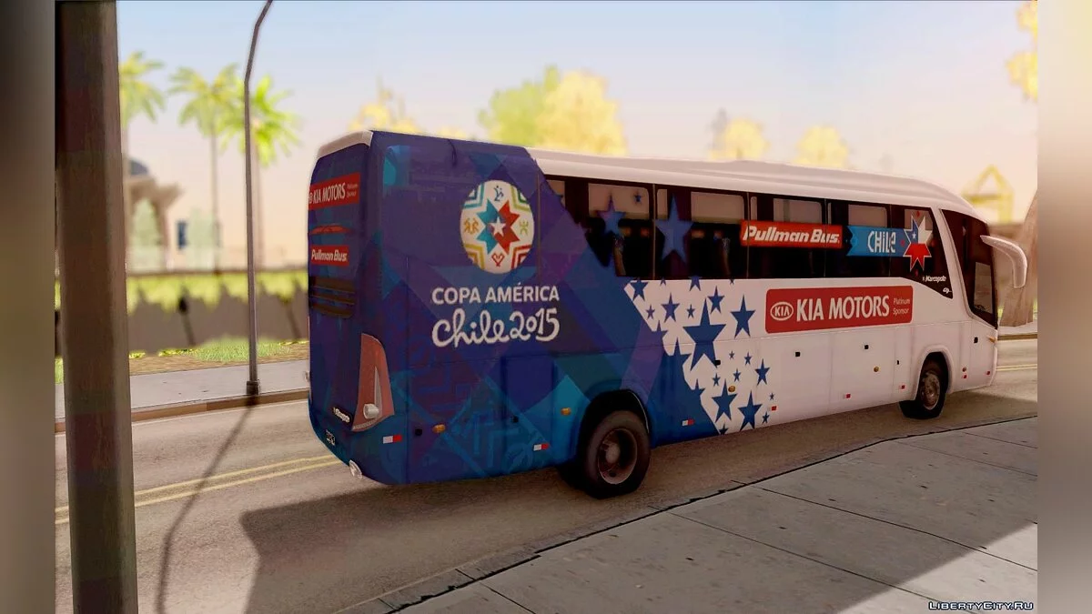 Marcopolo Paradiso 1200 G7 Copa America Chile 2015 / GTA San Andreas