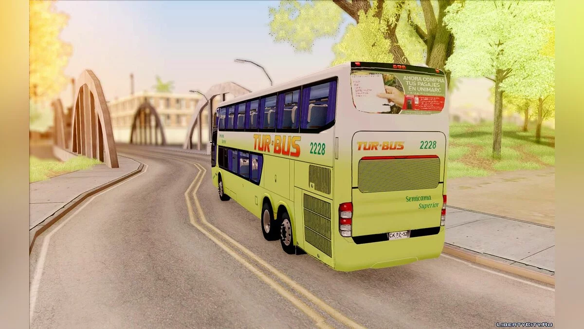 Marcopolo Paradiso G6 Tur-Bus / GTA San Andreas