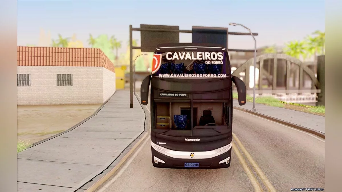 Marcopolo Paradiso G7 1600LD Scania K420 Cavaleiros do Forro / GTA San Andreas