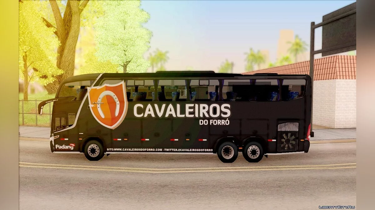 Marcopolo Paradiso G7 1600LD Scania K420 Cavaleiros do Forro / GTA San Andreas