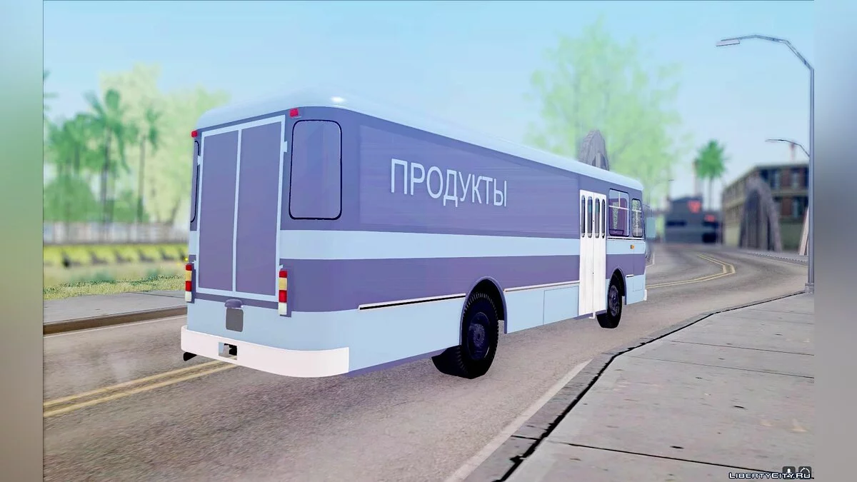 ЛиАЗ 677М Грузовой / GTA San Andreas
