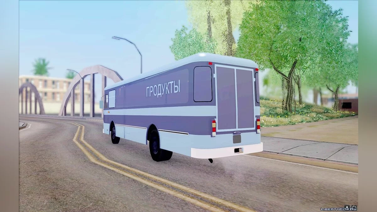 ЛиАЗ 677М Грузовой / GTA San Andreas