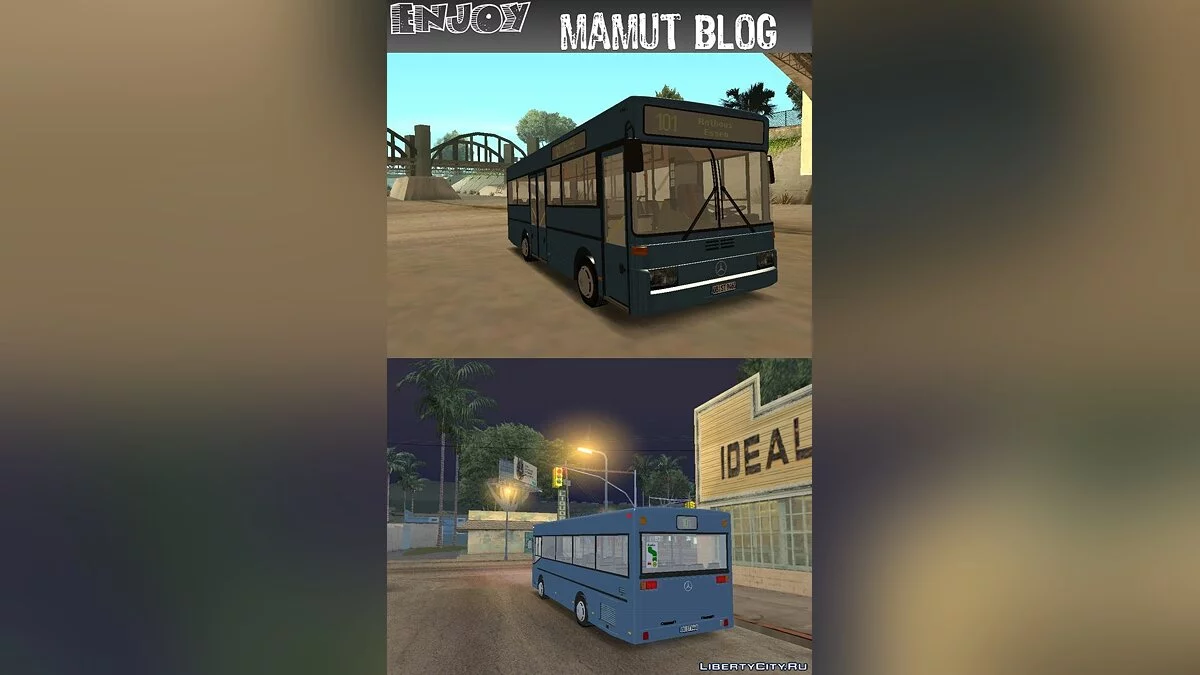 Mercedes-Benz o402 / GTA San Andreas