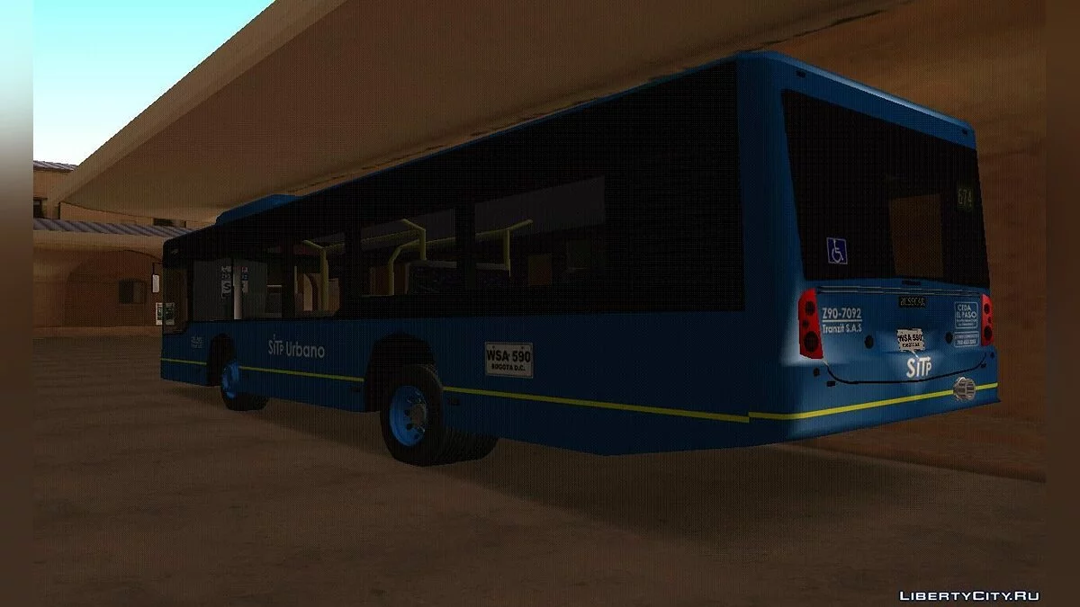 Volvo Beta (Sitp De Bogota) / GTA San Andreas