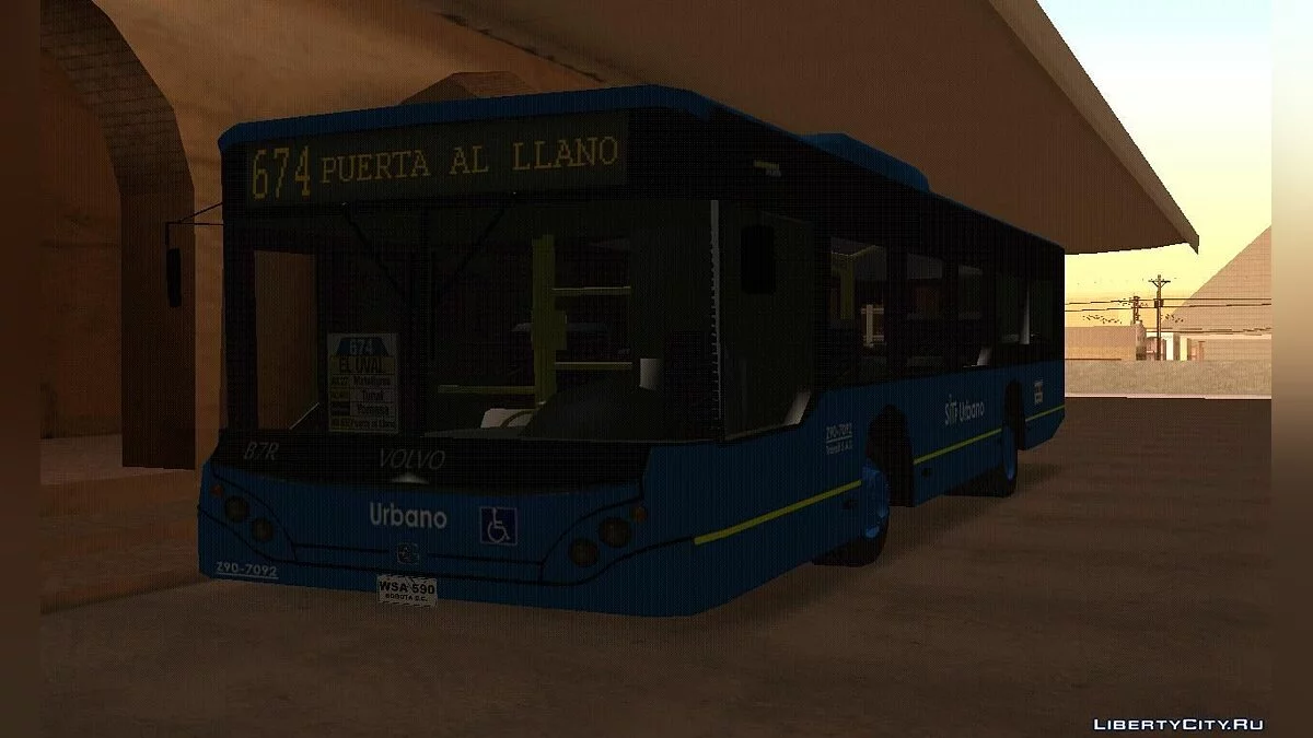 Volvo Beta (Sitp De Bogota) / GTA San Andreas