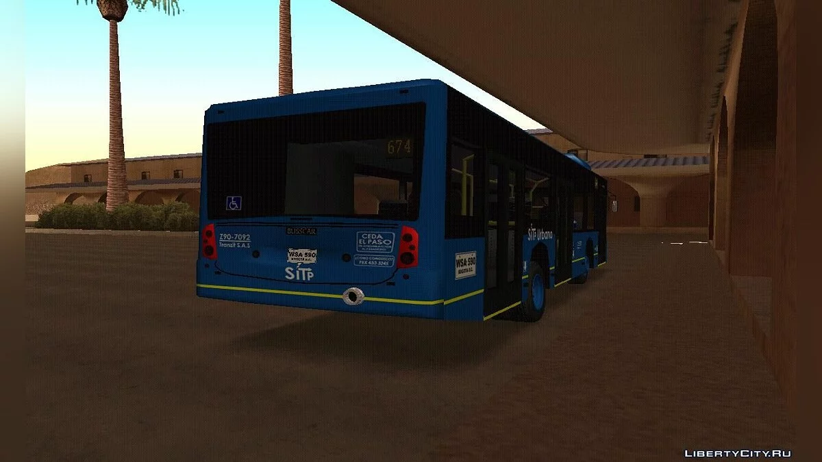 Volvo Beta (Sitp De Bogota) / GTA San Andreas