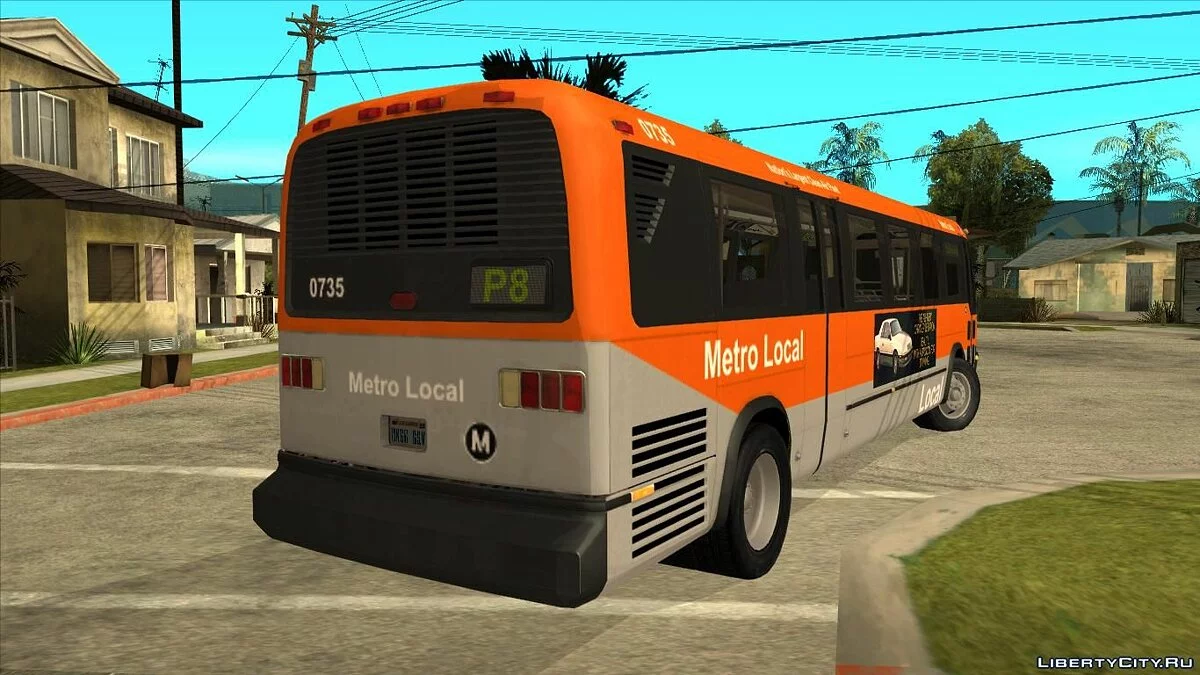 Автобус - GMC RTS 1988 / GTA San Andreas