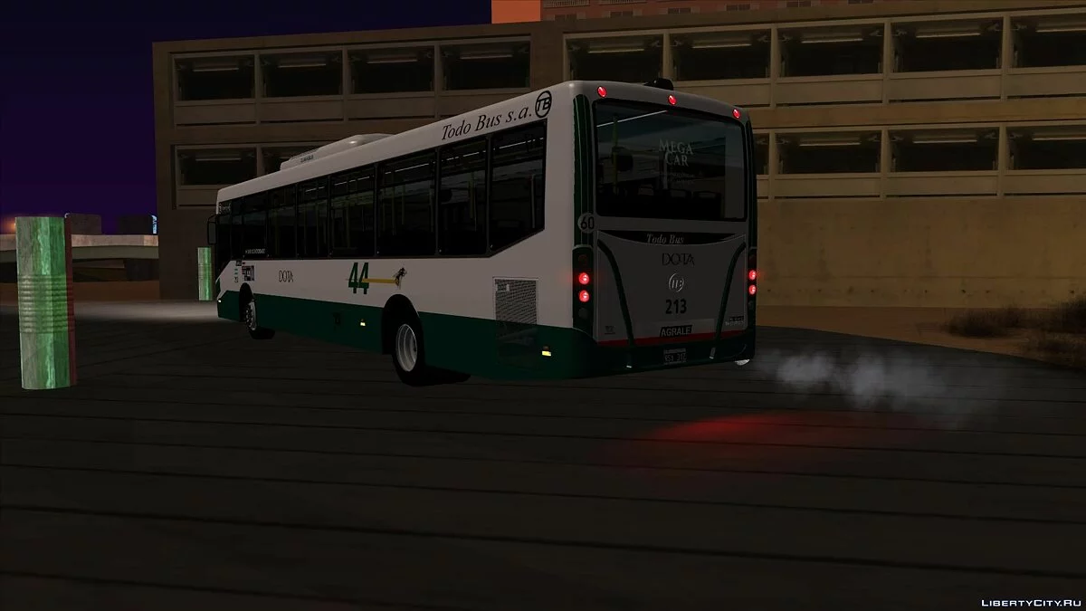 Linea 44 Todobus Pompeya II Agrale MT17 Interno 213 ImVehFt / GTA San Andreas
