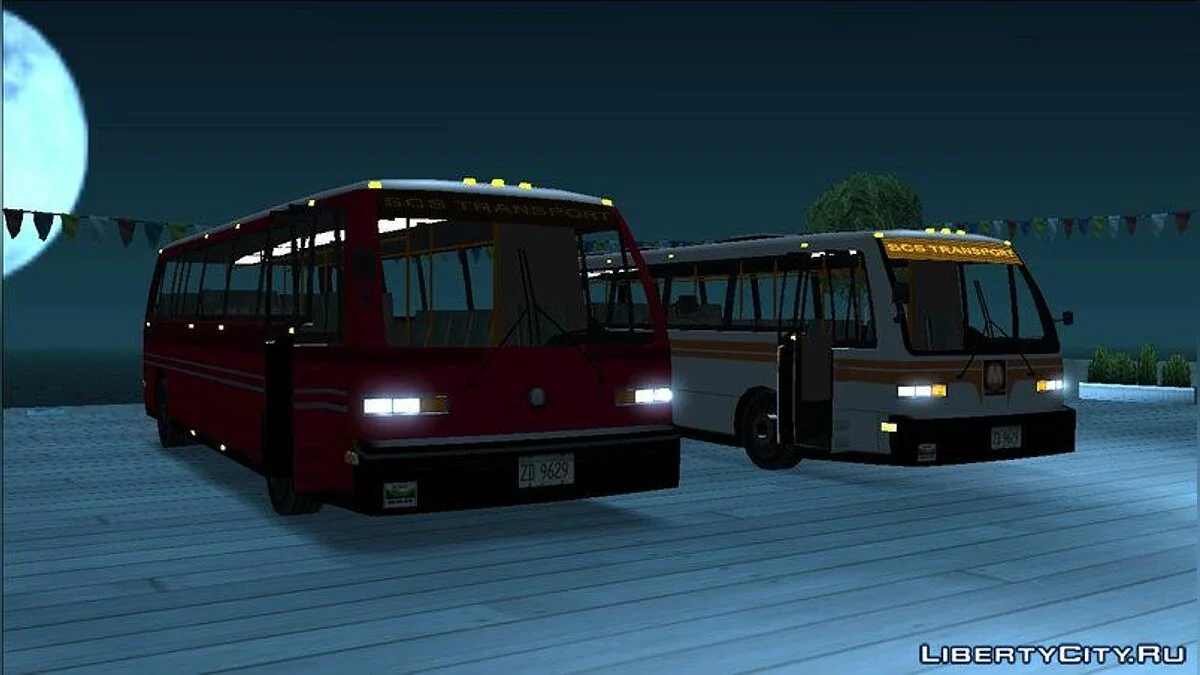 Gryphon и Niva из Bus Driver / GTA San Andreas