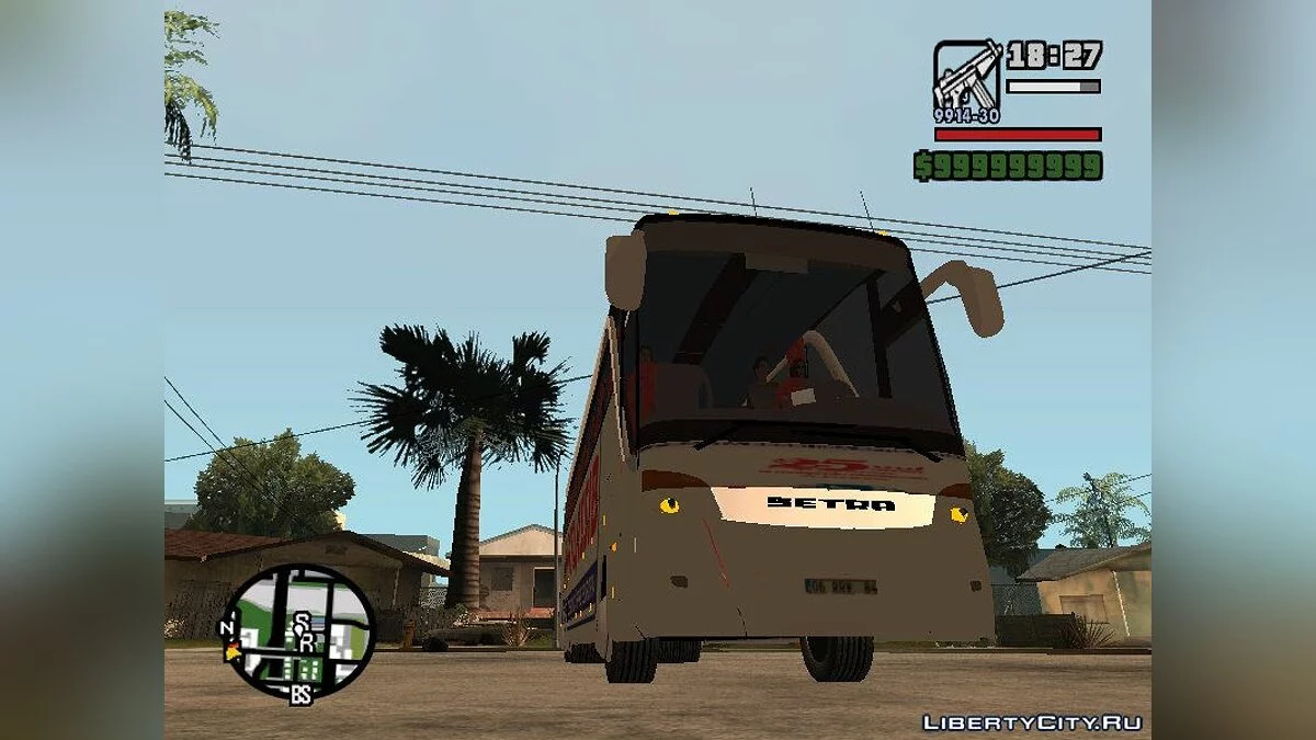 Автобус Setra S 417  / GTA San Andreas