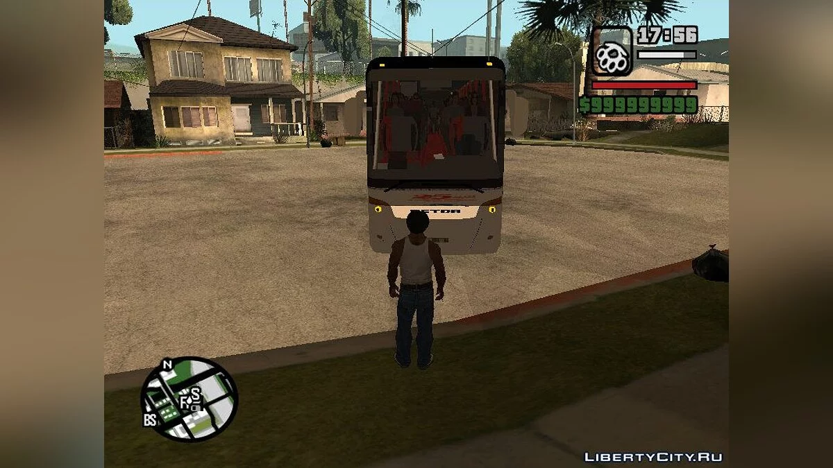 Автобус Setra S 417  / GTA San Andreas