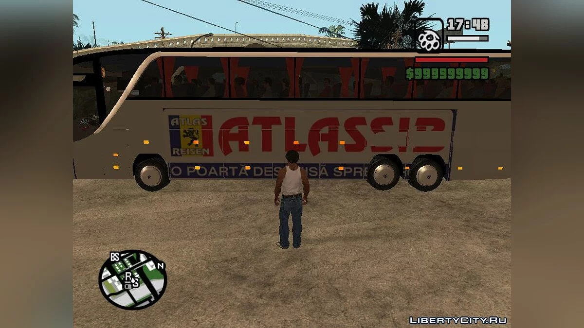 Автобус Setra S 417  / GTA San Andreas
