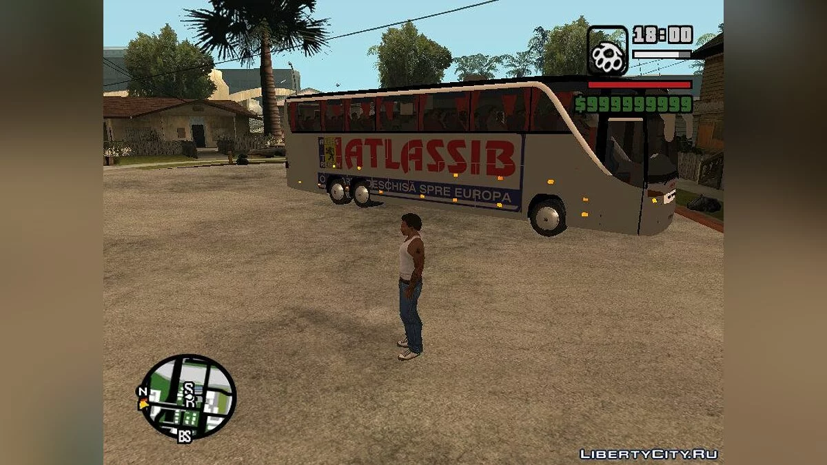 Автобус Setra S 417  / GTA San Andreas