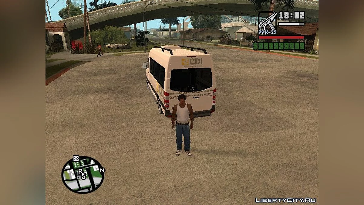 Mercerdes Benz Sprinter Cdi / GTA San Andreas