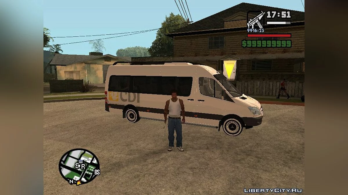 Mercerdes Benz Sprinter Cdi / GTA San Andreas