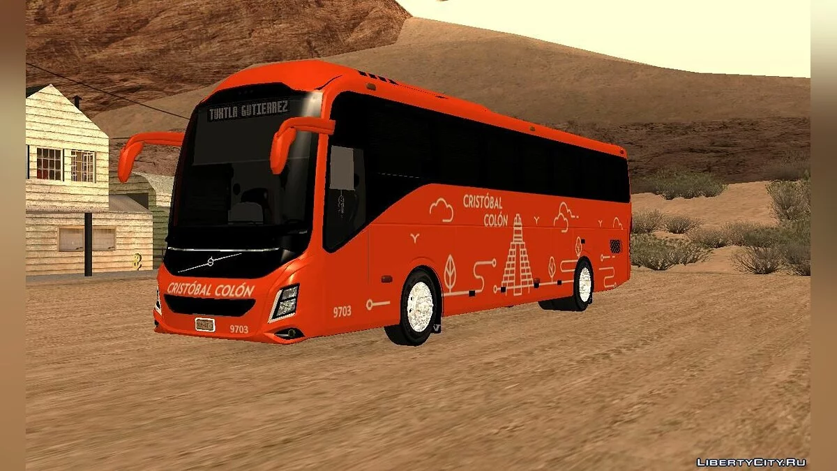 Autobus Volvo 9800 Cristobal Colon / GTA San Andreas