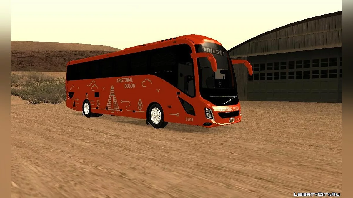 Autobus Volvo 9800 Cristobal Colon / GTA San Andreas