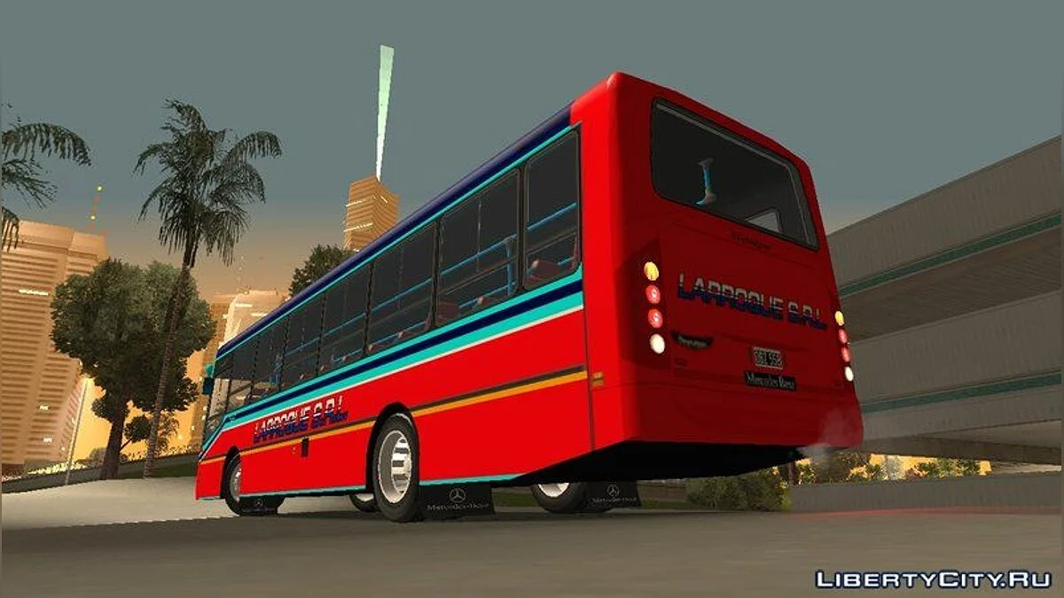 Metalpar Tronador II MB OF1418 2015, Larroque SRL, Linea 548 / GTA San Andreas