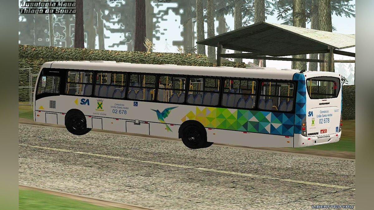 Скачать Neobus New Mega для GTA San Andreas