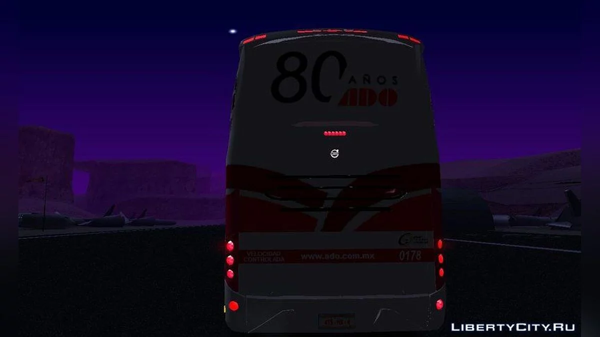 Volvo Grand L de ADO 80 aniversario / GTA San Andreas