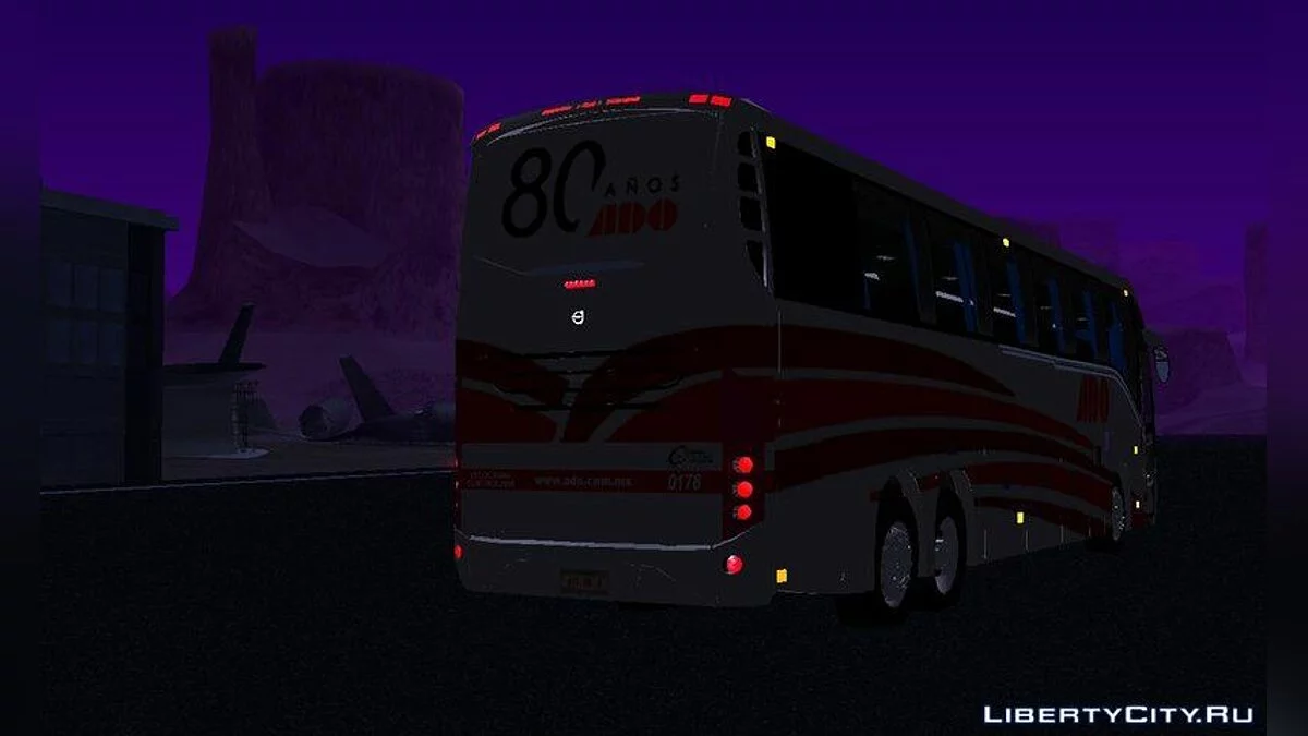 Volvo Grand L de ADO 80 aniversario / GTA San Andreas