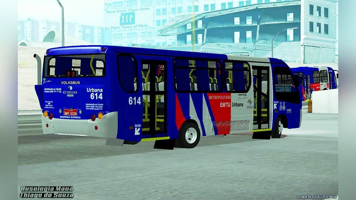 Автобус - Caio Piccolino - Urbana Santo André / GTA San Andreas