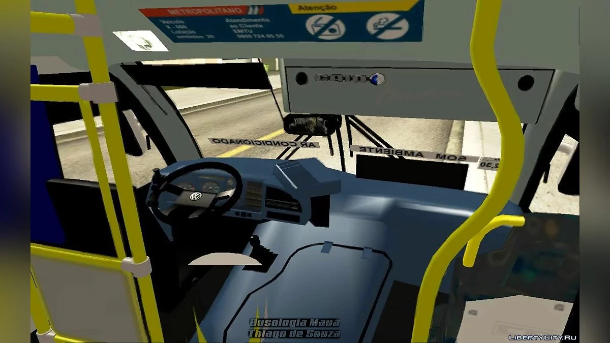 Автобус - Caio Piccolino - Viação Barão de Mauá / GTA San Andreas
