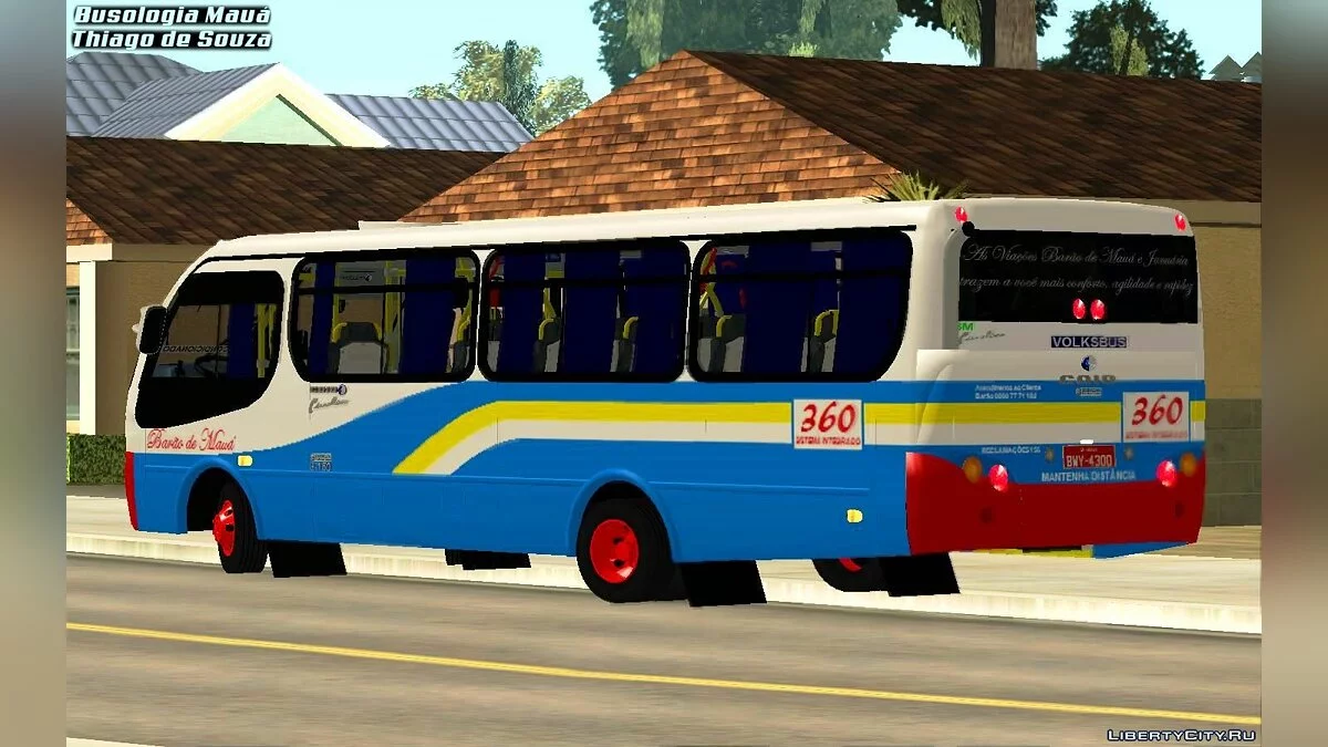 Автобус - Caio Piccolino - Viação Barão de Mauá / GTA San Andreas