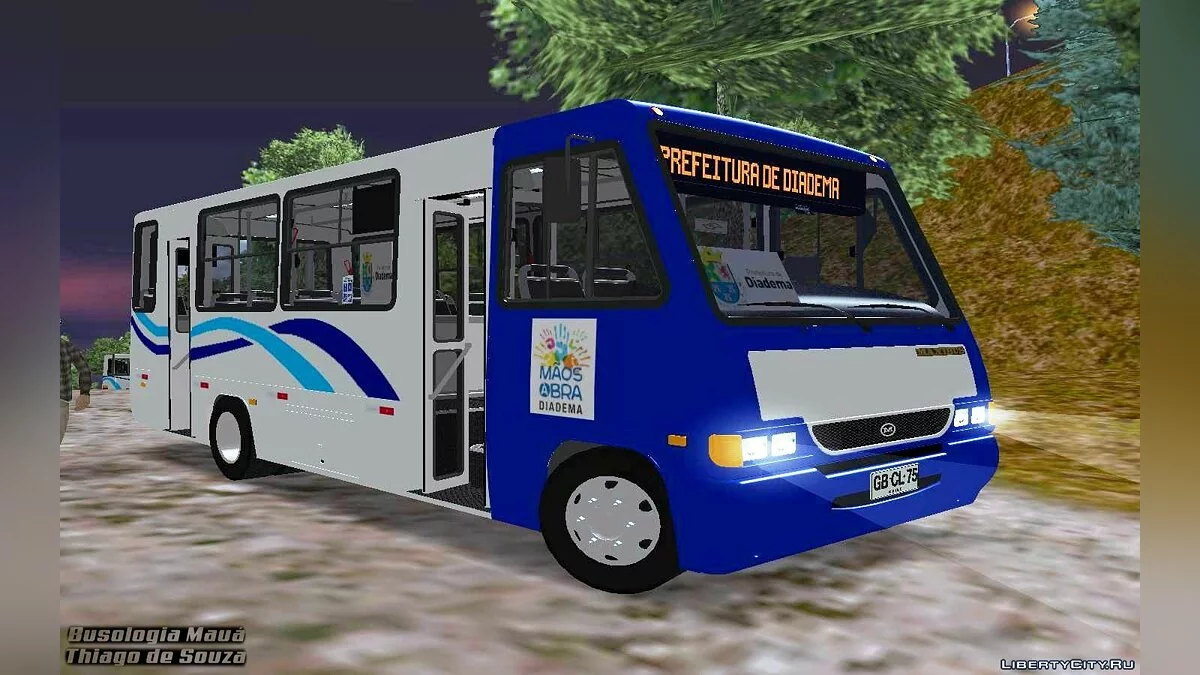 Maxibus Micro - Prefeitura Diadema / GTA San Andreas