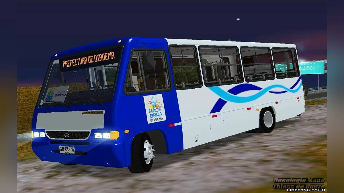 Maxibus Micro - Prefeitura Diadema / GTA San Andreas
