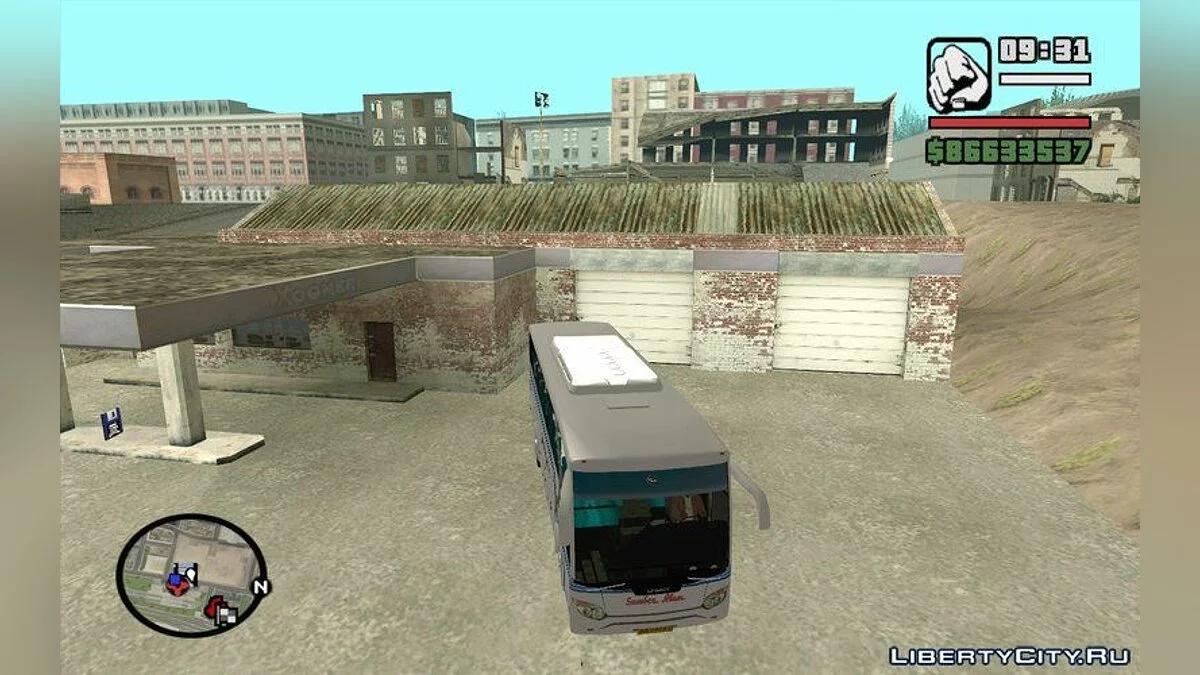 Sumber Alam Bus Laksana Legacy / GTA San Andreas