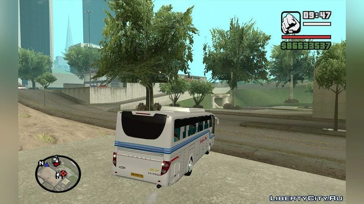 Sumber Alam Bus Laksana Legacy / GTA San Andreas