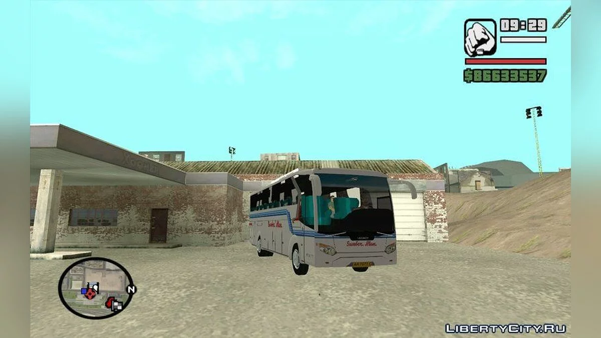 Sumber Alam Bus Laksana Legacy / GTA San Andreas