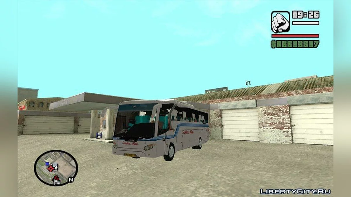 Sumber Alam Bus Laksana Legacy / GTA San Andreas