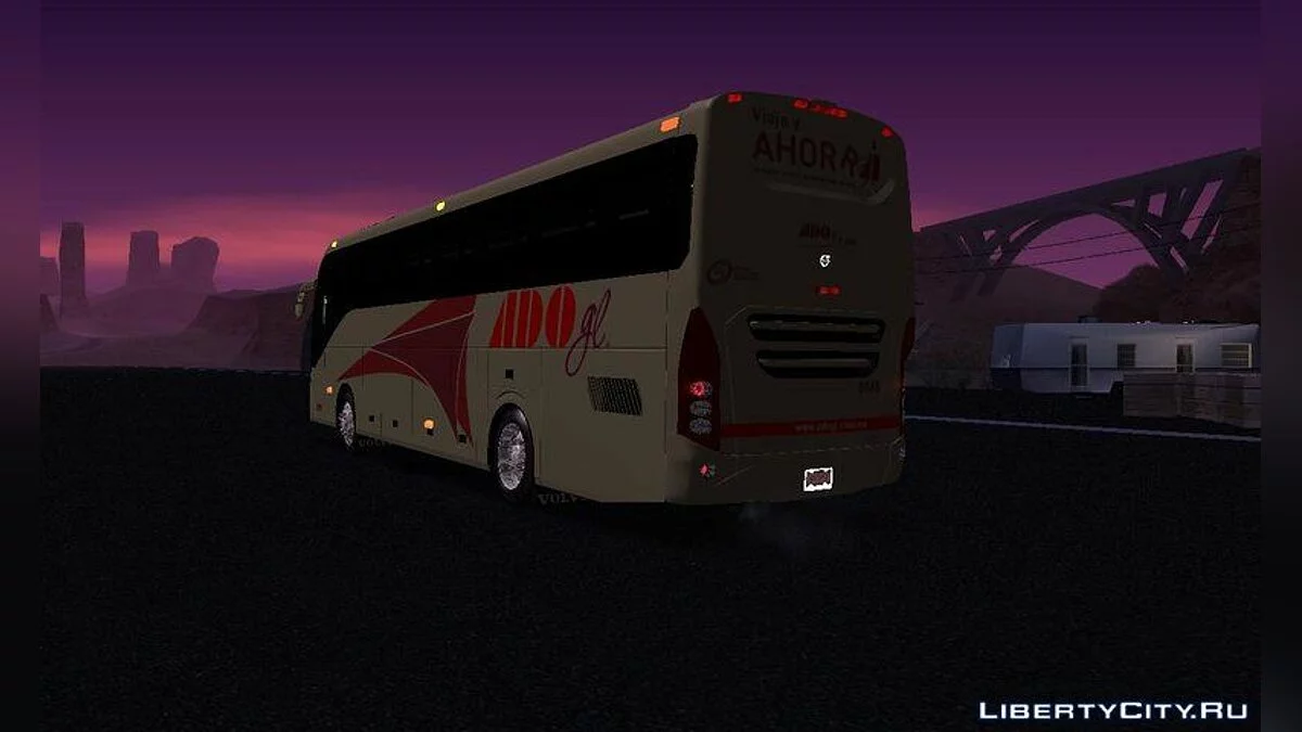 Volvo 9800 de ADO gl Edicion unica / GTA San Andreas