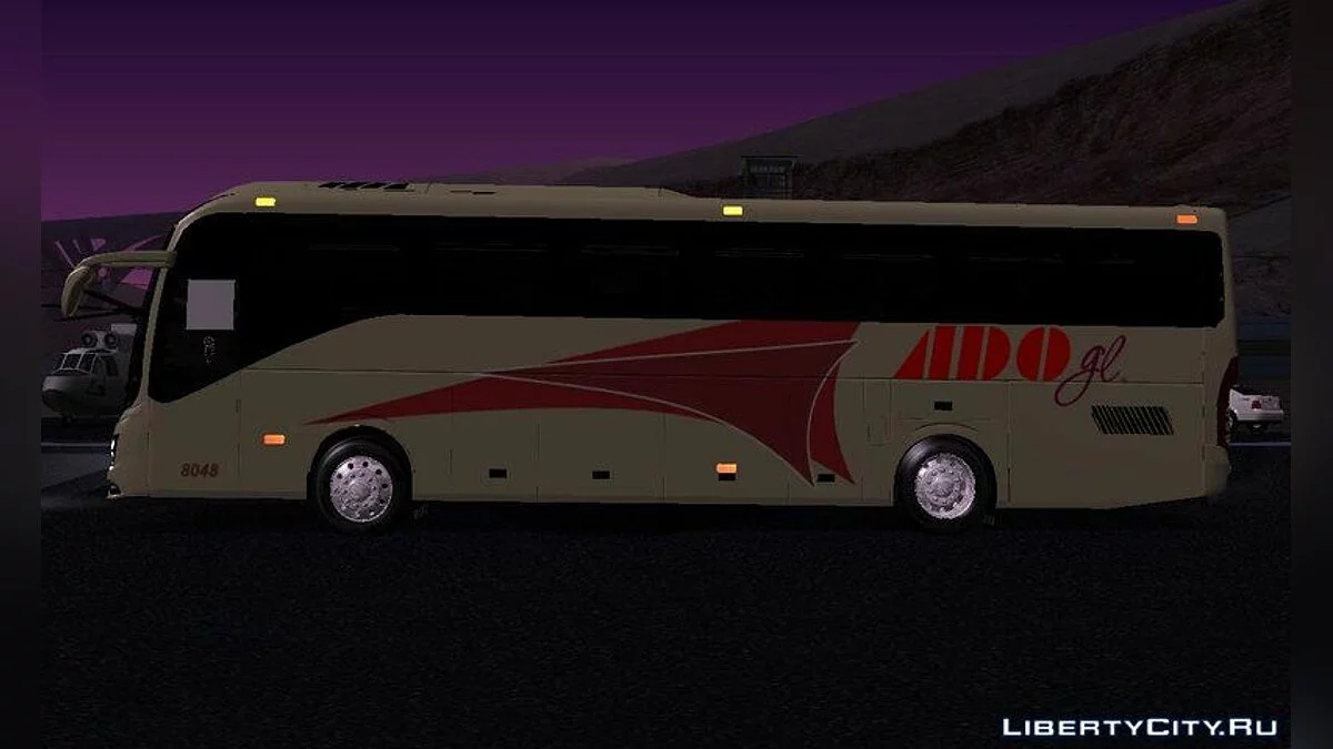 Volvo 9800 de ADO gl Edicion unica / GTA San Andreas