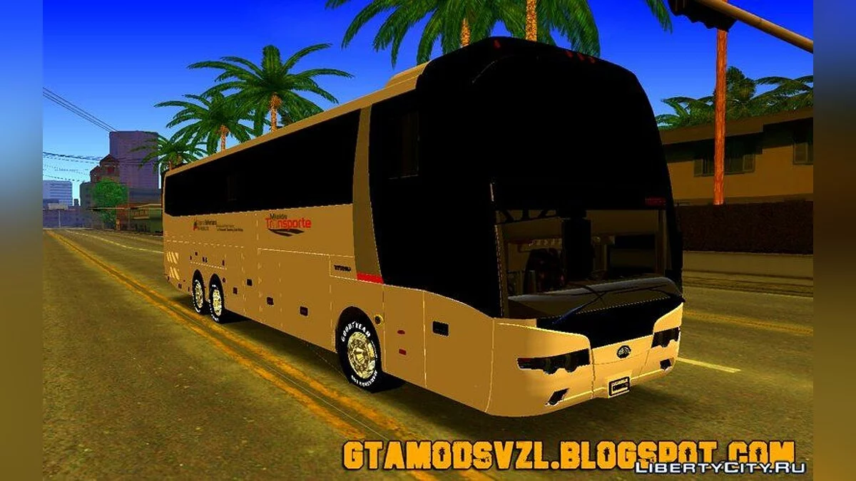 Yutong ZK6146H Mision Transporte / GTA San Andreas