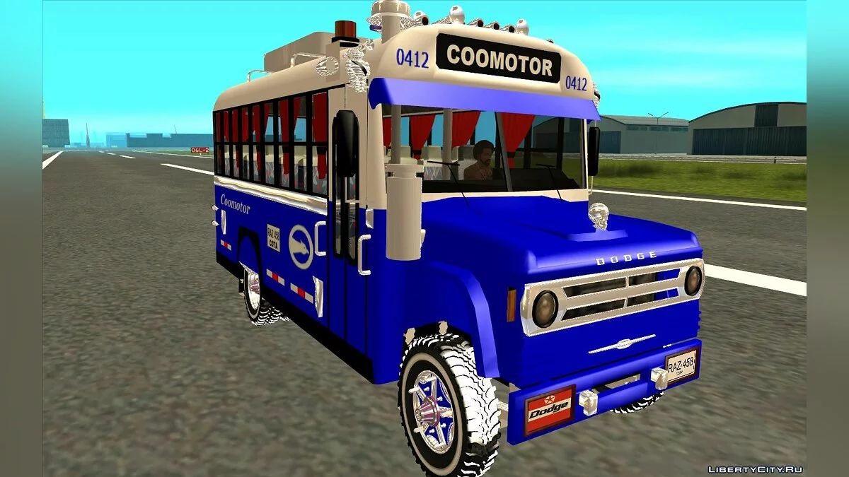 Автобусы Rurales Dodge D500 и D600 / GTA San Andreas